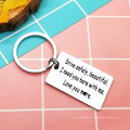 Innovative Hot Custom Promotion Gift Metal Lettres en acier inoxydable Personnalisé Key Chain